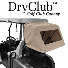 DOORWORKS GOLF CART ENCLOSURES Golf Cart Club Cover - DryClub Canopy in Sunbrella Black