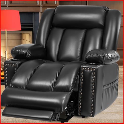 UOPYNE Oversized Power Lift Recliner Chair for Elderly with Massage
