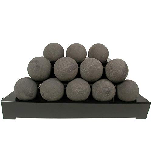 Rasmussen 24 Inch Vent Free Fireballs Burner Kit, NG (AFB24-BL-AFB24-S-B-N)