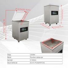 Banfluxion 110V Single Chamber Vacuum Packaging Machine 900W Silver