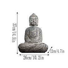 XXZY Buddha Statue Buddha Statue Indoor/Outdoor Meditating Statuary Décor Buddha Statue Meditating Buddha Statue Garden Decorations 14.57 Inches Perfect Decoration