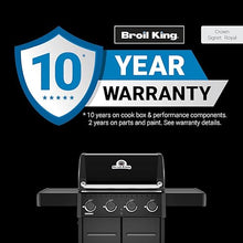 Broil King 865154 Crown 420 Shadow 4-Burner Propane Gas Grill in Black