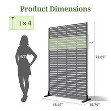Trygoal 72" Privacy Screen Outdoor Privacy Fence Panel for Patio