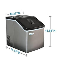TEDILUVI Household Ice Maker Milk Tea Shop/Cafe/Cold Drink Shop Machine Stainless Steel