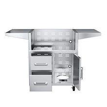 EdgeStar GRL300CART 30" Cart with Door and Drawer Combo for GRL300 Series Grills