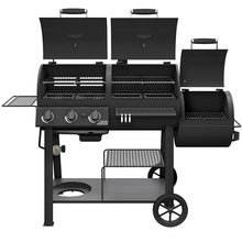 Oklahoma Joe's Canyon Combo DLX Charcoal and Propane Gas Smoker & Grill - 24203005