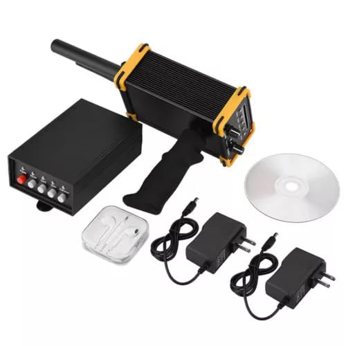 Canglan Technology GR-100 Black Hawk Metal Detector 1000m Long Range Gold Silver Gem Detector +Case