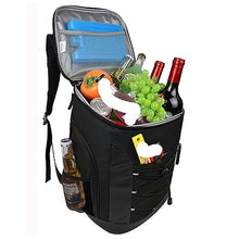 TBNLASS Shoulder Insulation Bag Thickened Waterproof Picnic Ice Pack Large Capacity Oxford Cloth Folding Backpack