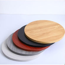 Round Wooden Table Top for DIY Desk Side Coffee Patio Table Replacement