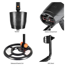 UYCVT Metal Detectors, High Sensitivity Metal Detector Md3060 Underground Gold Detect Silver Digger Treasure Hunter LCD Display