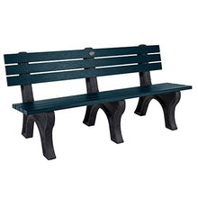 Aurora Traditional 6 ft Park Bench, Federal Blue