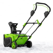 40V Cordless Snow Blower for Home and Property Clearing 4Batteries