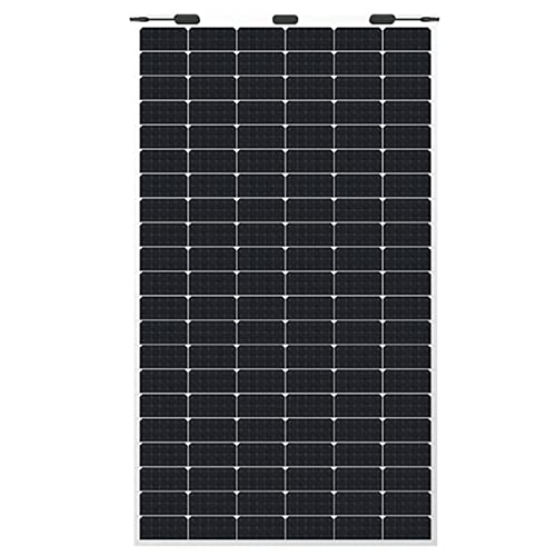 JKSVTF Solar Panel Kit,Flexible Solar Panel 370 Watt Monocrystalline Semi Flexible Bendable Mono Off Grid Charger for Marine RV Cabin Van Car