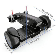 Lakenbroade Electric Push Cart, Motorized Garden & Warehouse Cart with 300KG Max Load, 800W Motor, 48V 15.6Ah Battery (32KM Range), 10° Max Slope Climbing, Foldable Design for Order Picking