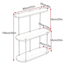 Multi-Tier Plant Stand With Wheels, Bookshelf Style Flower Rack For Living