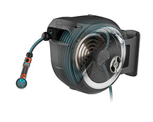 Gardena Wall Hose Box Rollup L 30 m: Flexible Irrigation for Large Gardens, White, Plastic, Hose Box, Garden Hoses, Accessories, with ecoPulse Nozzle
