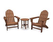 Polywood Vineyard 3-Piece Adirondack Set (Teak)