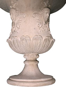 AFD Home Classic Lady Mask Urn Stone Cast