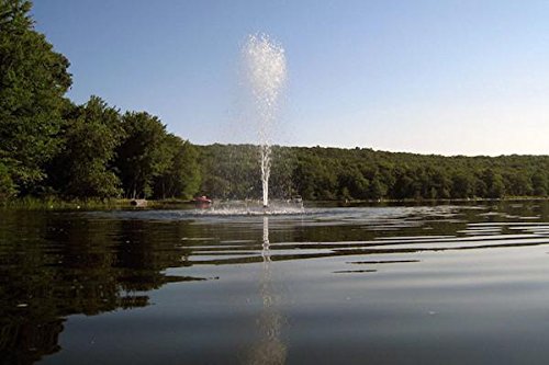 Fawn Lake Fountains Model SF50, 7 Different Patterns, Powerful 1/2 HP Pump, Energy Efficient, Perfect Fountain for Small to Medium Sized Ponds, 100ft of Underwater Power Cord with Standard 110v Plug