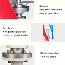 Wind Turbine Generator Kit 8000W 3 Blade Portable Vertical Wind Power Turbine Generator Kit with Charge Controller Wind Turbine,220V