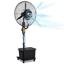 GFJYKDL Misting Fan, Oscillating Stand Up Fan with Mist, 3-Speed and Adjustable Height, Cooling Fan for Patio, Outside Restaurant, Garage, Gym,81cm/31.9in