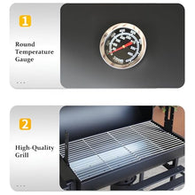 SASCX11 Charcoal BBQ Grill,Portable Barbecue,