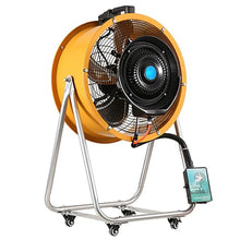 YCBXYRF Misting Fans for Outside, Large Industrial Mist Fan with Wheels for Commercial Garage Warehouse Workshop Patio(50cm/20in)