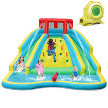 KOTEK Inflatable Water Slide for Kids Backyard Fun, with 950W Blower
