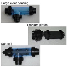 Salt Chlorine Generator,Saltwater Chlorinator,10g/H-50g/H Automatic Cleaning Salt Water Pool Chlorine Generator System, Pool Chlorine Generator Chlorinator for SPA Swimming Pool,10g/h