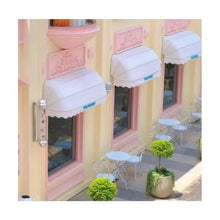 MXJCKSOQ Retractable Outdoor Sun Shade Canopy for Doors & Customizable Patio Umbrella Awning for Garden UV Protection Weather-Resistant Easy Install,Bi-130x40x40cm