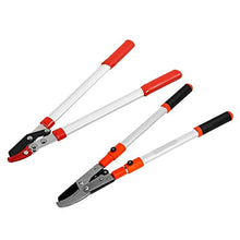 Handheld Extendable Garden Shears Telescopic Tree Ratchet Lopper Pruner,Extending Garden Cutter Branch Shear Pruning Tools,Gardening Hand Tool