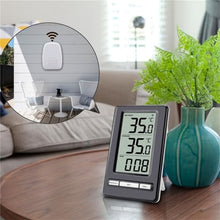 HBJWOV Indoor and Outdoor Thermometer Room Temperature Gauge Large Screen Digital Display