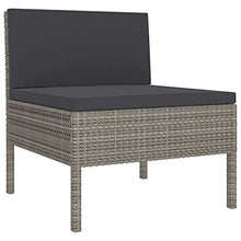 AMBERARD Garden Furniture Set Grey Furniture Set