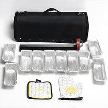 Memykoy Portable Solar Cooker Solar Oven 4.5L Large Capacity Solar Cooker Outdoor Oven Camping Cooker with Thermometer, for 5-8 People Camping or Hiking