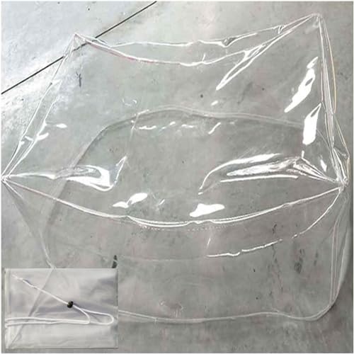 DHXIAMZ Clear Transparent Outdoor Furniture Set Cover Heavy Duty Cube Patio Cover for Sofa Chair Table and Cupboard Customizable 118.1x99.4x35.4in Clear Color