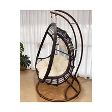 XJOYSL7921 Rattan Chair Hanging Chair Hanging Basket Rocking Chair Indoor and Outdoor Balcony Swing Household Hammock Modern Accent Chair for Living Room