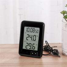 Dntum Indoor Multifunctional Household Temperature and Humidity Measuring Cable Temperature and Humidity, 105 * 75mm