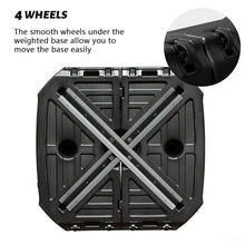 OROTLECT Patio Umbrella Base With Wheels, Water & Sand Filled Weighted Base For Most Cantilever Offset Umbrella