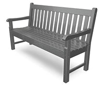 POLYWOOD® Rockford 60" Bench in Slate Grey
