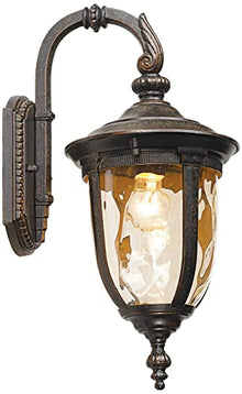 Bellagio 16 1/2" High Veranda Bronze Downbridge Outdoor Wall Light Set of 2