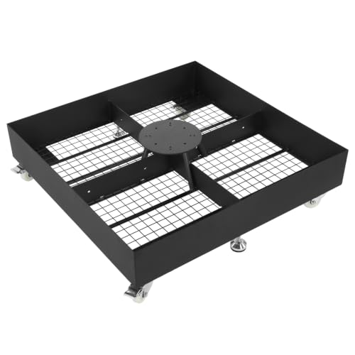 Carbon Steel Square Umbrella Base Stand 1100lbs Capacity with