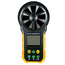 zhanghong Handheld Anemometer, Digital Wind Speed CFM Meter Gauge Air Flow Velocity Tester
