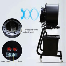 sdneNest Large Misters Pedestal Misting Oscillating Stand Up Mist Cooler 16In,with 42L/11 Gallon Water Tank for Restaurant Warehouse Outsid Lawn