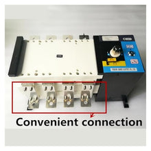 LDHJBNAC Double Power Automatic Transfer Switch 4P 630A 380V Dual Power Automatic Transfer Switch Isolation Type PC Grade ATS