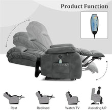 KTYUERGHK Dual Motor Power Lift Recliner with Heat Massage for Seniors