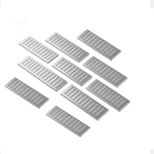 1 2 3 10 Pcs Channel Trench Drain Grate, Flush Mount Grid Drainage Grating - Filters Trash & Debris, Commercial Grade Trenchs Drains System for Kitchens(10 Pack,58x35X2.5cm/22.8x13.8x1in)