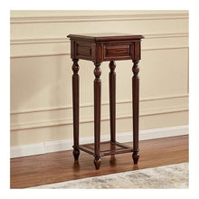 WOAITIANTIAN Vase Stand American Classical Black Walnut Flower Rack, Indoor Living Room Tall Leg Plant Stand(Large)