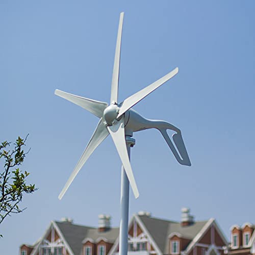 Free Energy Quiet 400W Wind Turbine Generator 24V for Residence Use Outdoor Power Tools (Color : 3 Blades Type Specification : Free Controller)