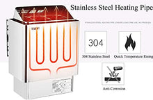 JYXYXSCP Sauna Stove Electric Dry Steam Bath Sauna Heater Stove Timing Temperature Control Home Hotel Room Spa w/Internal Controller for Sauna Room (4.5KW)