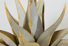 Desert Steel Sharkskin Agave - Small (22" W x 18" H) - Indoor/Outdoor Metal Yard Art & Yard Decor, All Weather